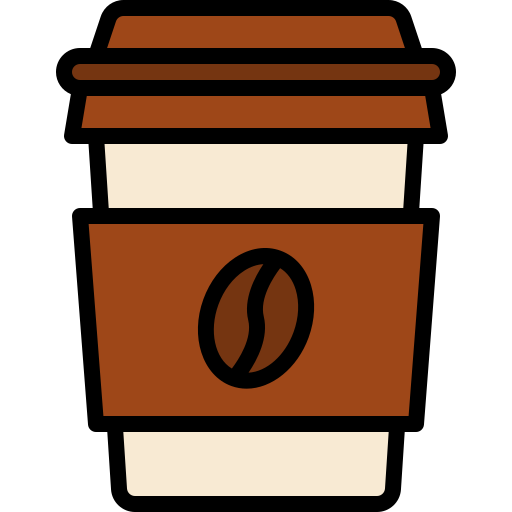 café Generic Outline Color Icône