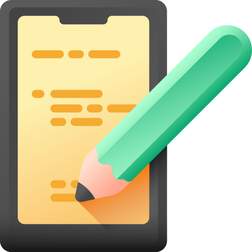 Notes 3D Color icon