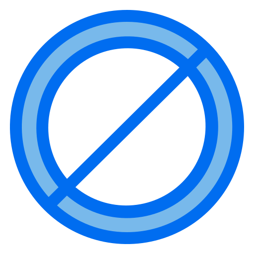 bloquear Generic Blue icono