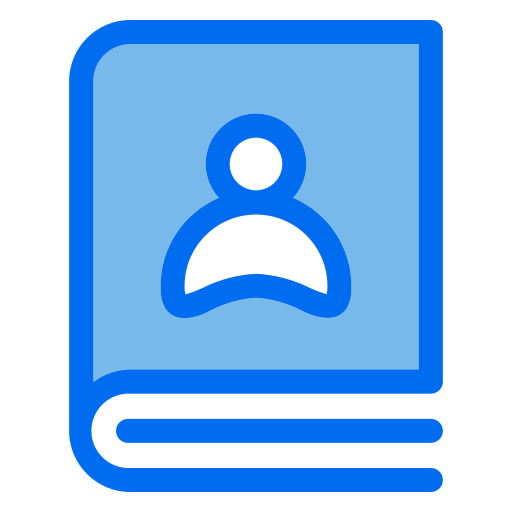 adressbuch Generic Blue icon