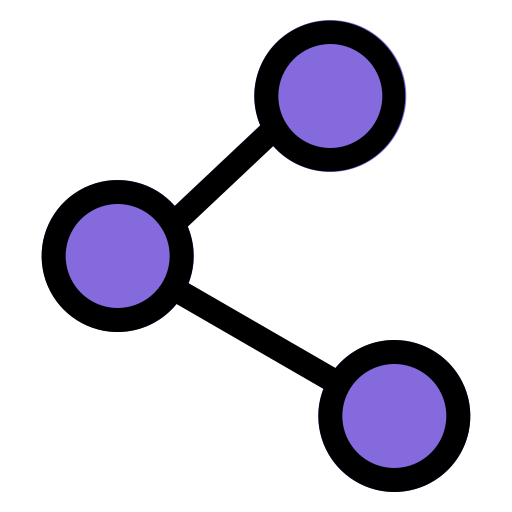 udział Generic Outline Color ikona