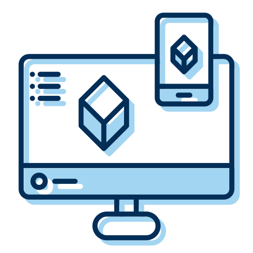 App development Generic Blue icon