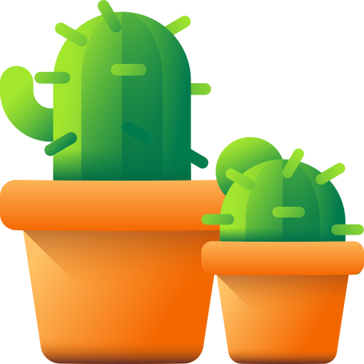 cactus 3D Color icoon