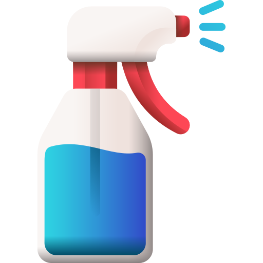 spray de água 3D Color Ícone