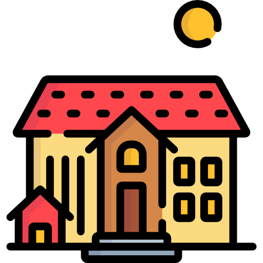 casa Special Lineal color icono