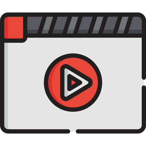 Video player Special Lineal color icon
