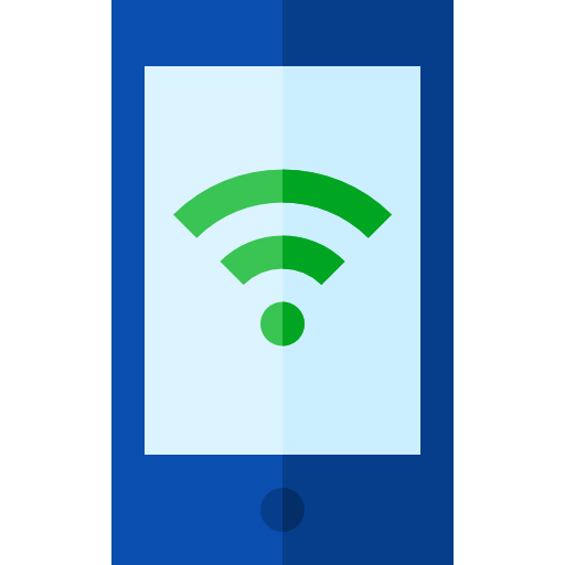 smartphone Basic Straight Flat icon