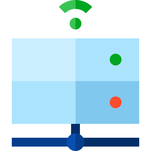 Сервер Basic Straight Flat иконка
