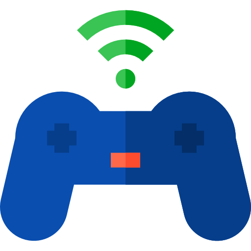 Gamepad Basic Straight Flat icon