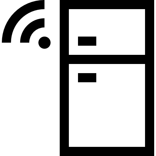 冷蔵庫 Basic Straight Lineal icon