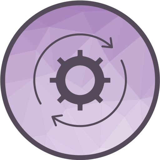 Gears Generic Outline Color icon