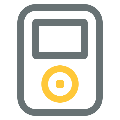 Mp3 player Generic Outline Color icon