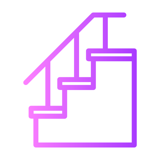계단 Generic Gradient icon