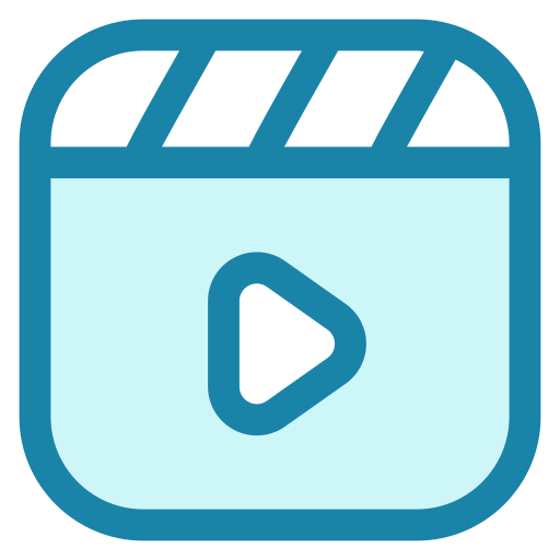 video Generic Blue icon