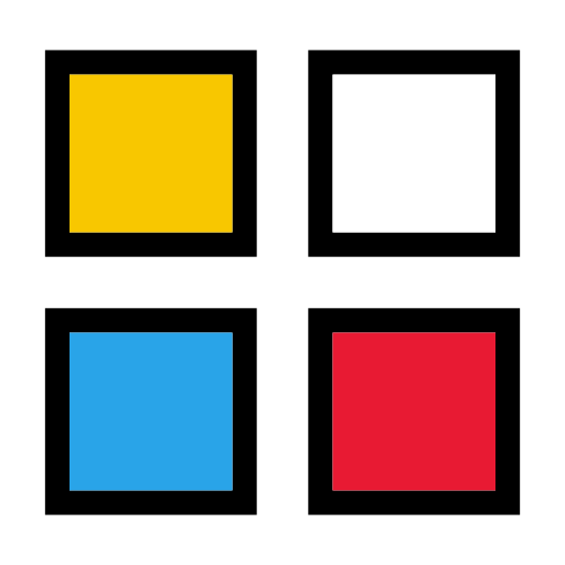 menú Generic Outline Color icono