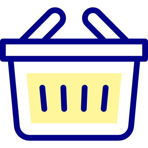 Shopping basket Detailed Mixed Lineal color icon
