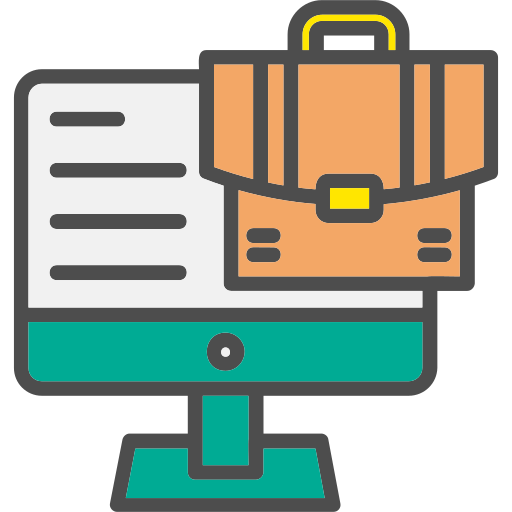 Online work Generic Outline Color icon