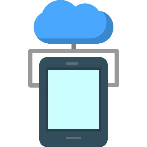 nube móvil Generic Flat icono