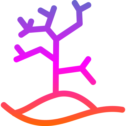 Сухое дерево Generic Gradient иконка