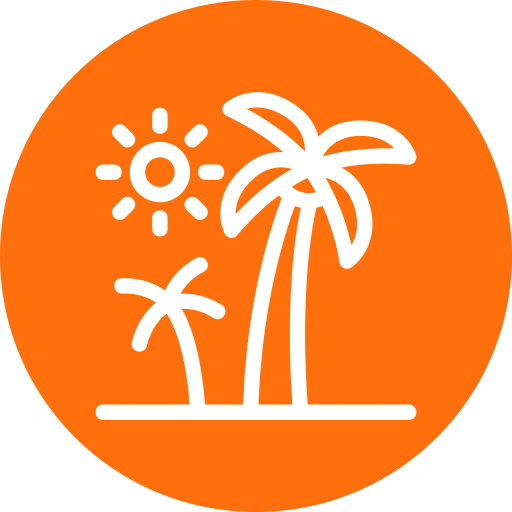 Palm trees Generic Flat icon