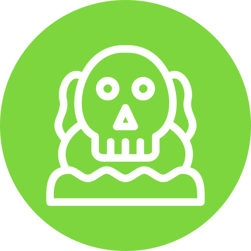 Skull island Generic Flat icon