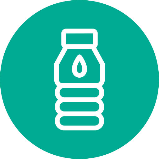 butelka z wodą Generic Flat ikona