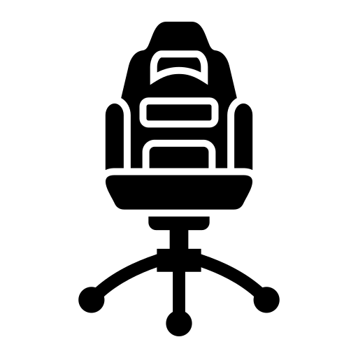 sedia da gioco Generic Glyph icona