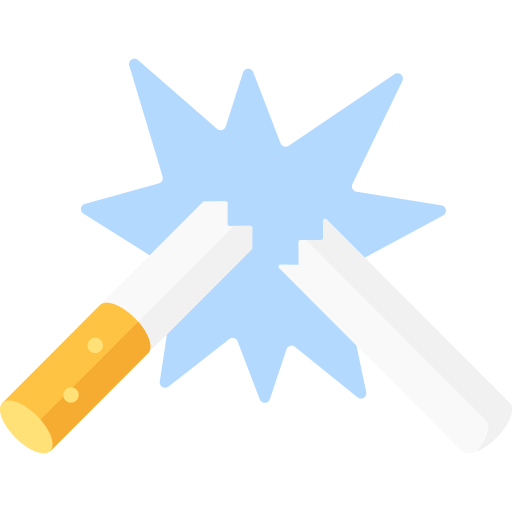 Сломанная сигарета Special Flat иконка