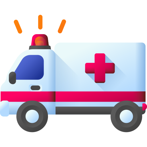 ambulans 3D Color ikona