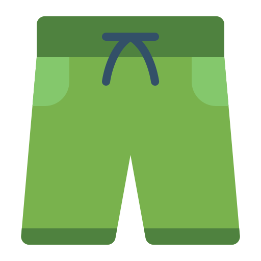 pantalones cortos Generic Flat icono