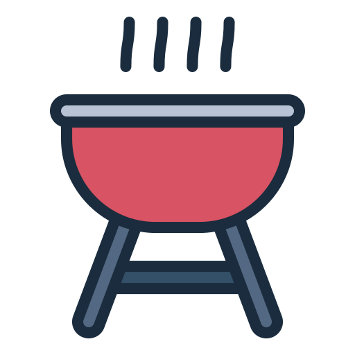 barbecue Generic Outline Color icoon