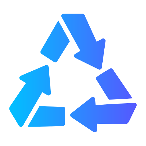 Recycling Generic Flat Gradient icon