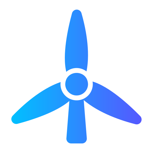 windkraft Generic Flat Gradient icon