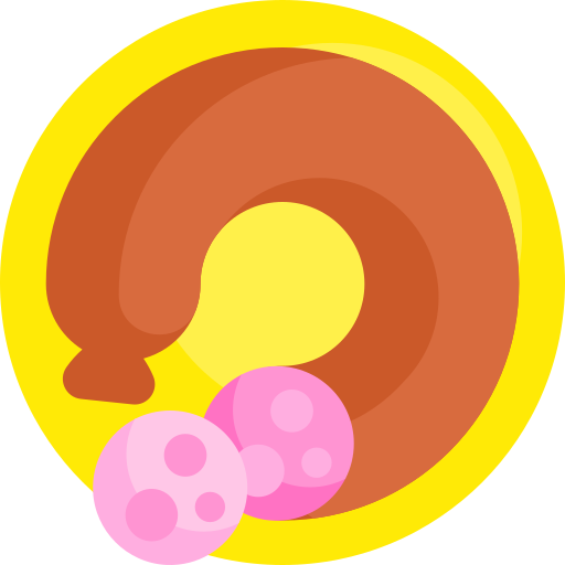 소시지 Detailed Flat Circular Flat icon