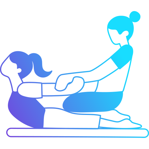 massage Generic Flat Gradient icoon