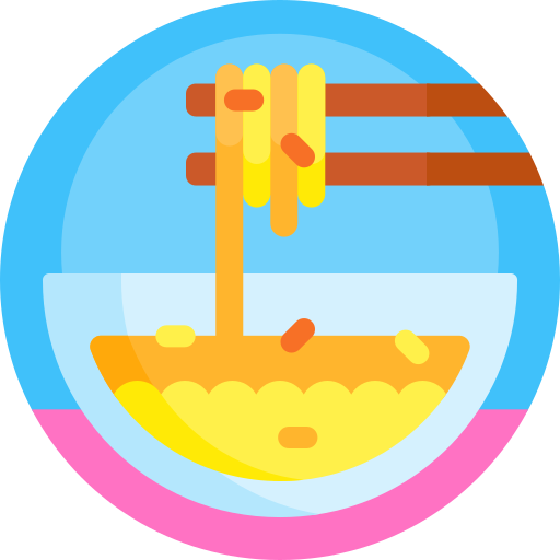 Noodles Detailed Flat Circular Flat icon