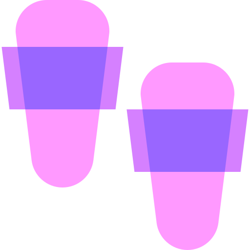 hausschuhe Basic Sheer Flat icon