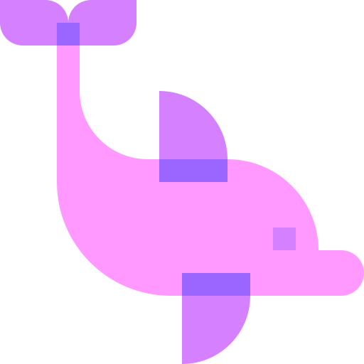 Дельфин Basic Sheer Flat иконка