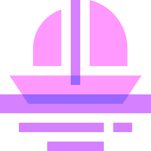 Sailboat Basic Sheer Flat icon