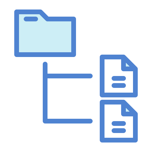 transferencia de datos Generic Blue icono