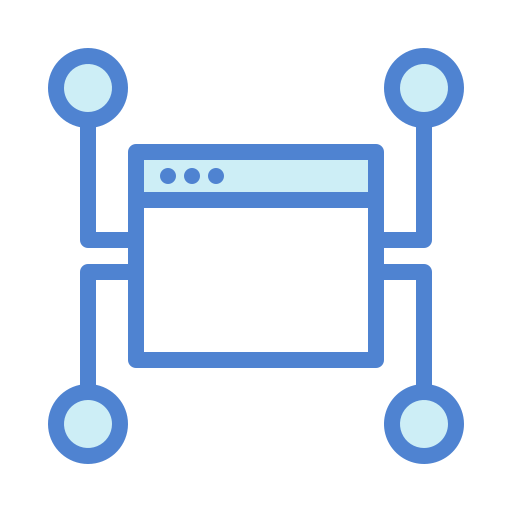 데이터 전송 Generic Blue icon