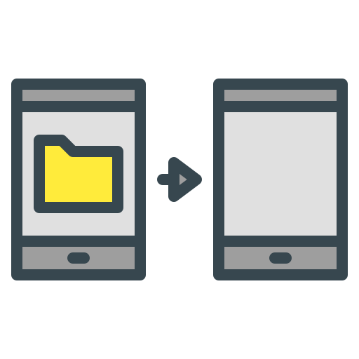 transferencia de datos Generic Outline Color icono