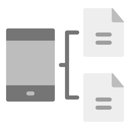 transferencia de datos Generic Flat icono