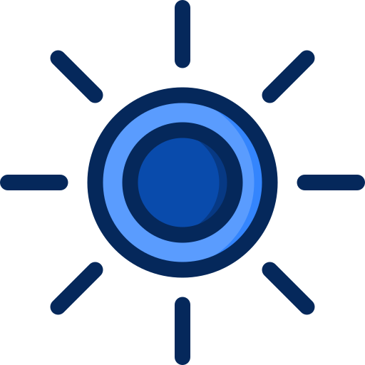 helligkeit Generic Outline Color icon