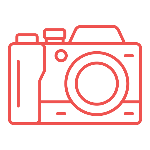 cámara fotográfica Generic Simple Colors icono