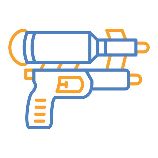 wasserpistole Generic Outline Color icon