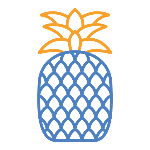 ananas Generic Outline Color icon