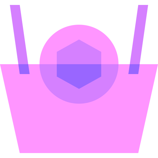 einkaufskorb Basic Sheer Flat icon