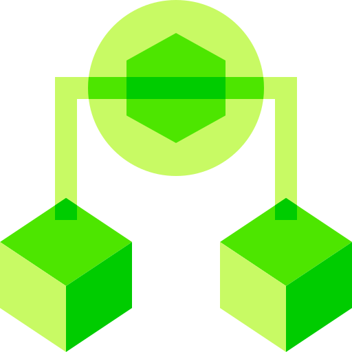 blockchain Basic Sheer Flat icon