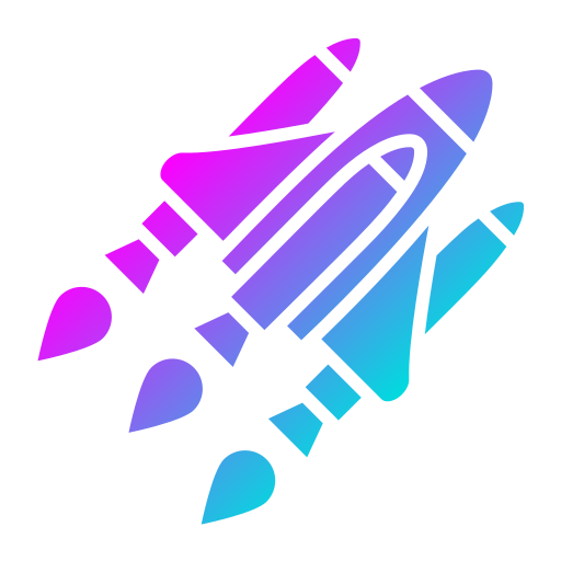 transbordador espacial Generic Flat Gradient icono